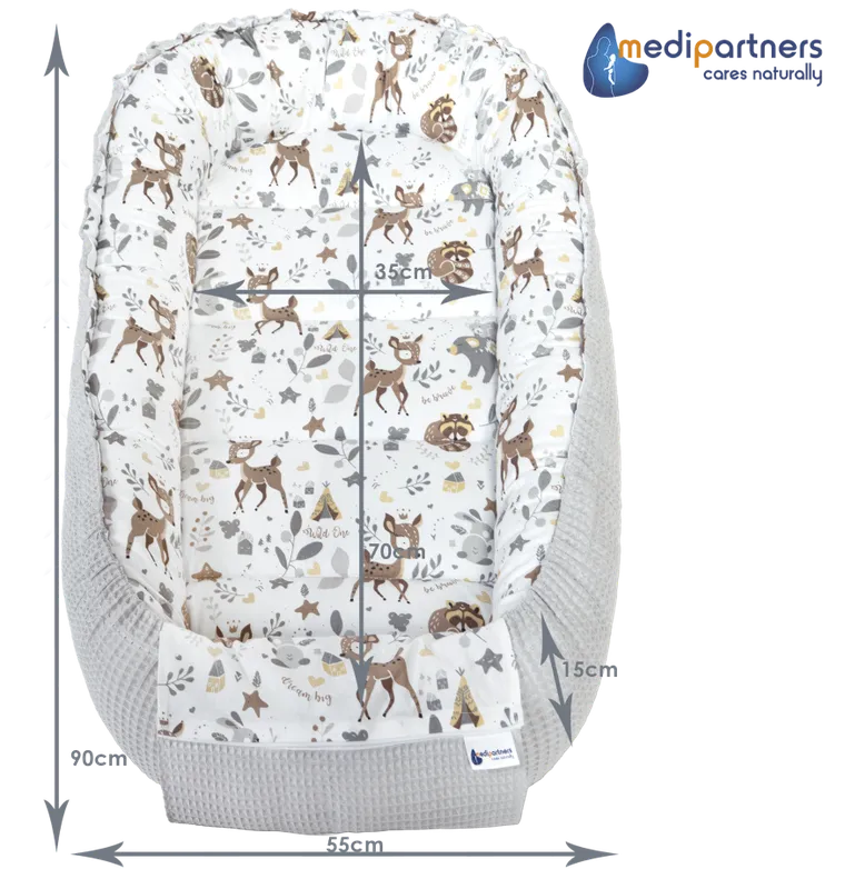 Medi Partners, Jelonki, gniazdo niemowlęce, kokon, wafel, szary