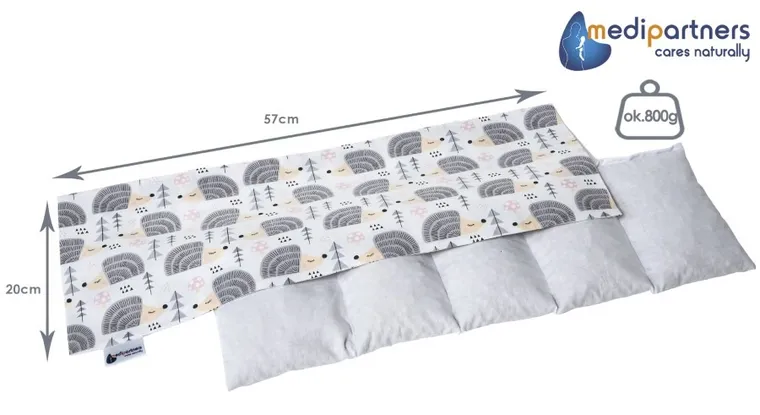 Medi Partners, Jeże, duży termofor z pestkami wiśni