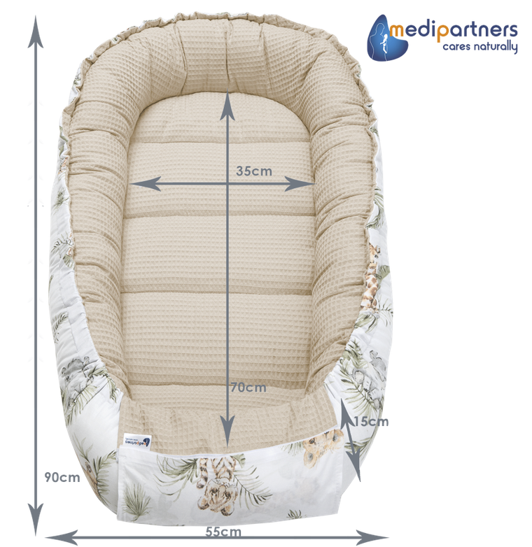 Medi Partners, Safari, gniazdo, kokon dla niemowląt, wafel