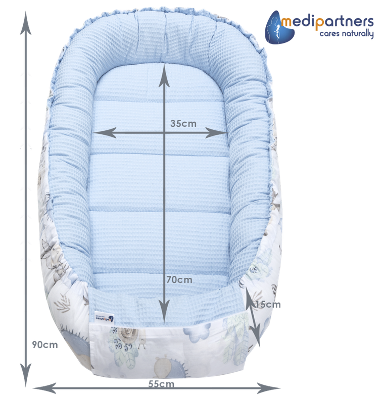 Medi Partners, Sarny, Jeż, gniazdo, kokon dla niemowląt, wafel