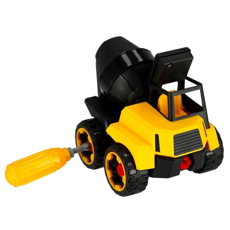 Mega Creative, Betoniarka, pojazd do skręcania, 18 cm