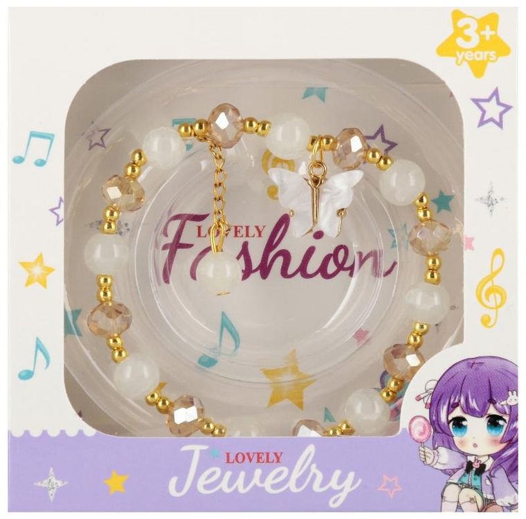 Mega Creative, bransoletka, motyl