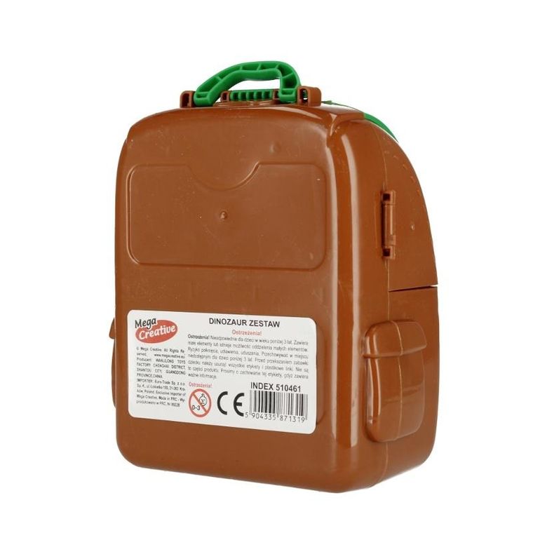 Mega Creative, dino-plecak z akcesoriami