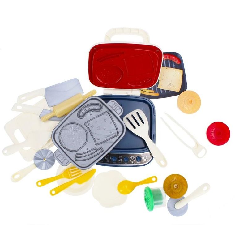Mega Creative, Grill, masa plastyczna z akcesoriami