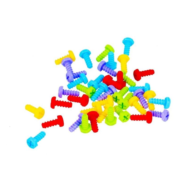 Mega Creative, klocki, mozaika do skręcania, wiertarka