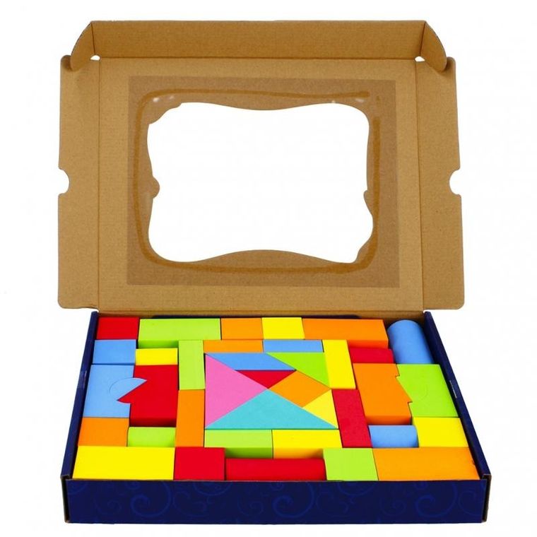 Mega Creative, klocki piankowe, 41 elementów