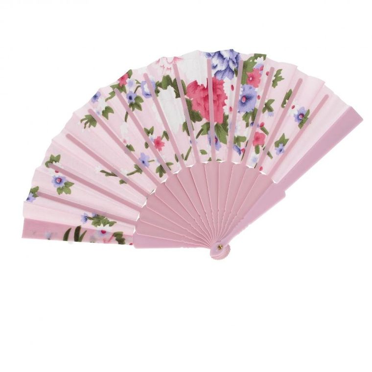 Mega Creative, Kwiaty, wachlarz, 23 cm, 1 szt.