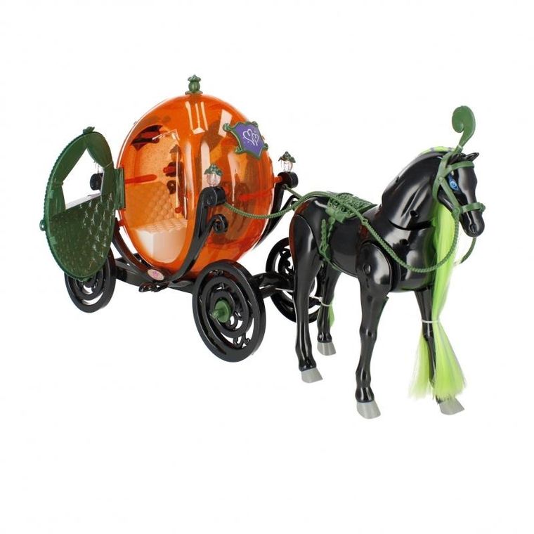 Mega Creative, lalka z karetą i koniem