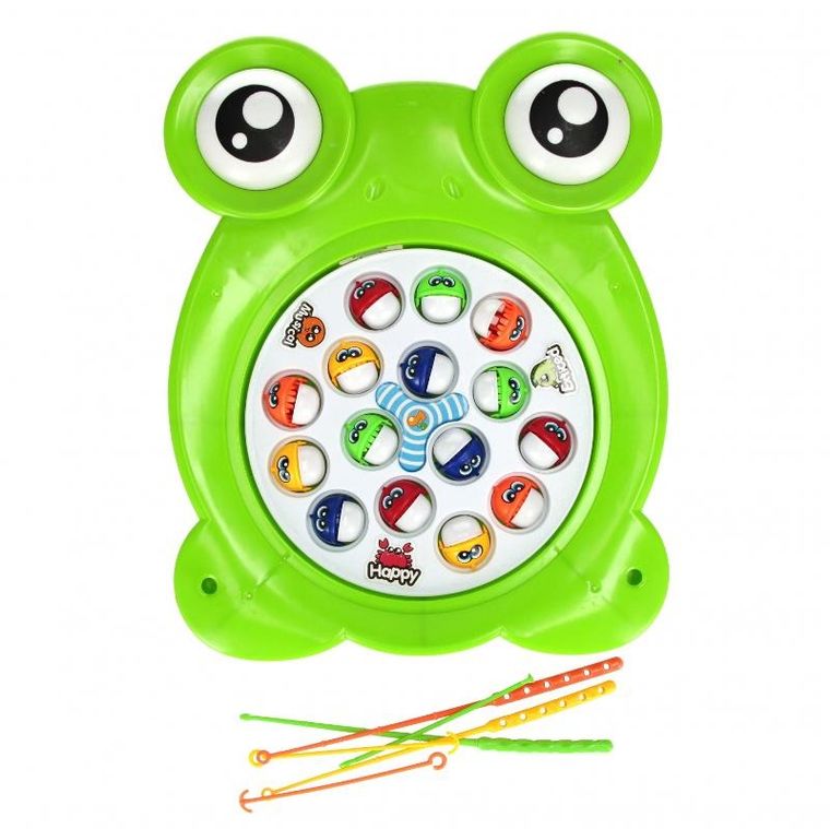 Mega Creative, łowienie rybkek, gra zręcznościowa, żabka