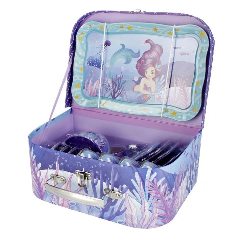 Mega Creative, metalowe naczynia kuchenne w walizce