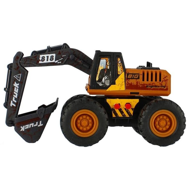 Mega Creative, Moje Miasto, maszyna budowlana, koparka, 1:36