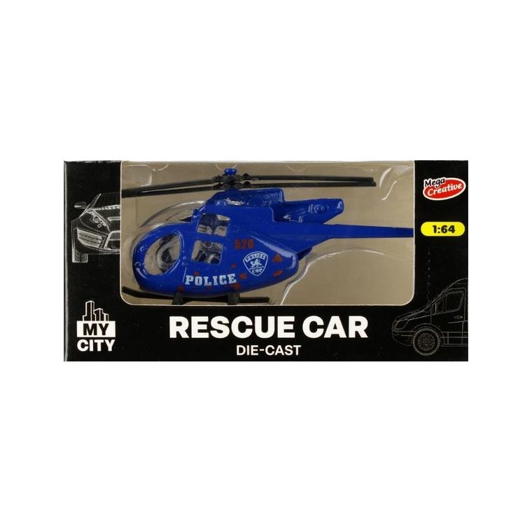Mega Creative, Moje Miasto, metalowy pojazd ratunkowy