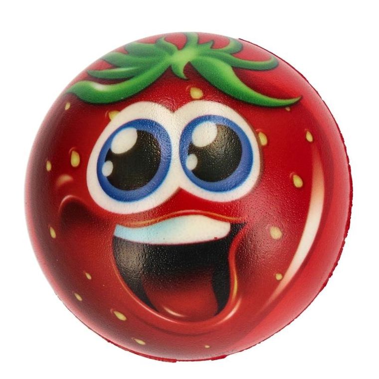 Mega Creative, piłka antystresowa, owoce, 7 cm