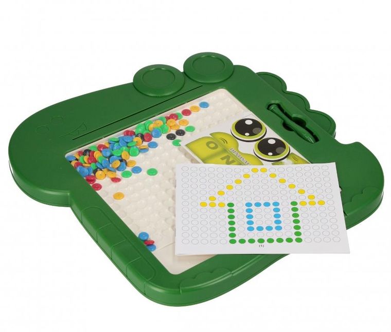 Mega Creative, tablica magnetyczna, mozaika, Dino