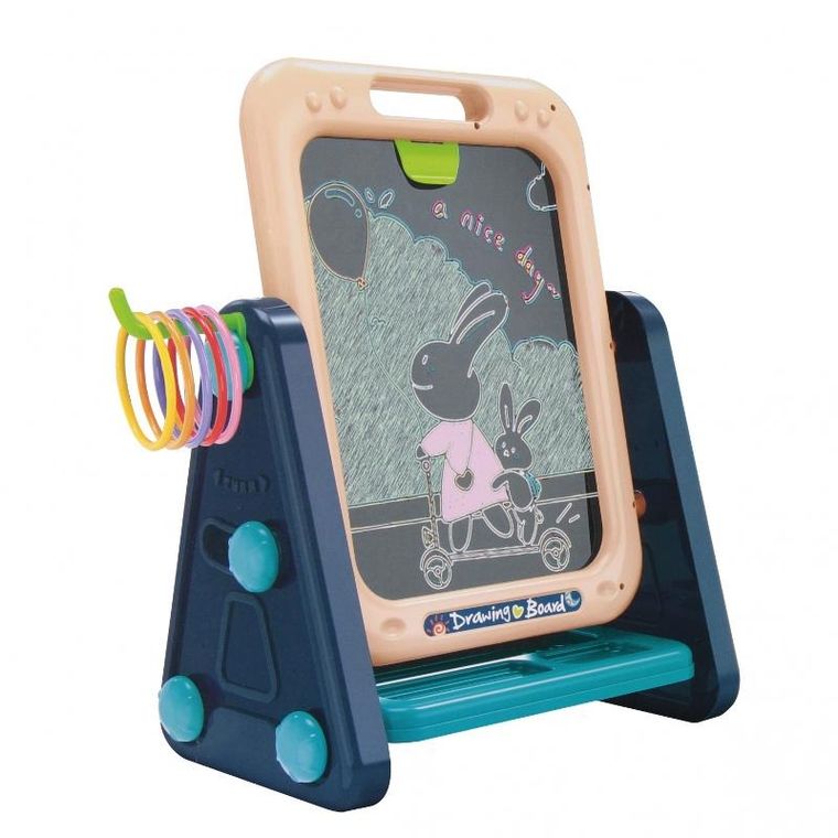 Mega Creative, tablica magnetyczna z akcesoriami, stojąca, 4w1