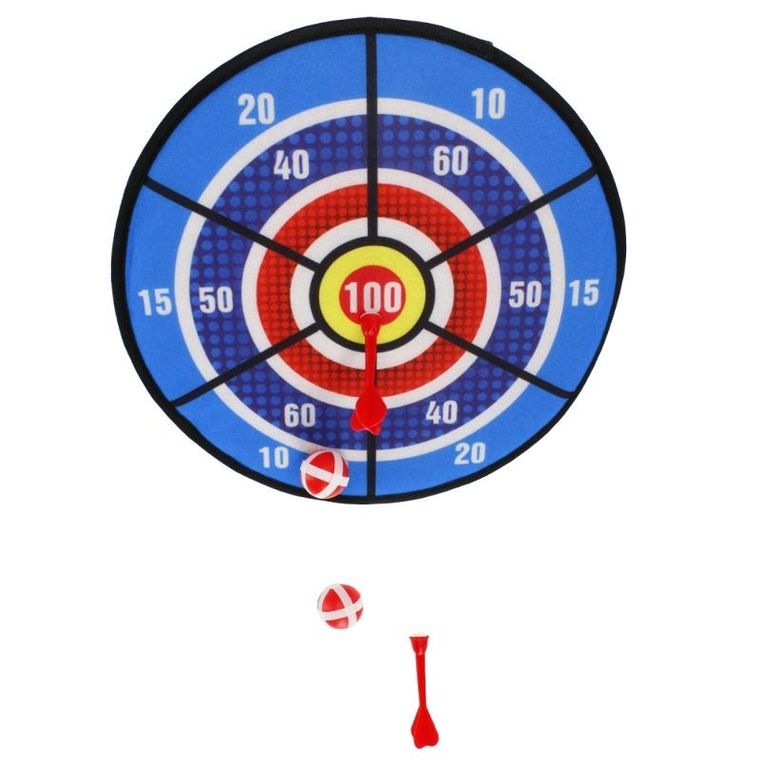 Mega Creative, tarcza z rzutkami i piłkami na rzep