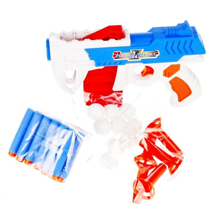 Mega Creative, wyrzutnia, zestaw ze strzałkami, elektroniczny, zestaw z akcesoriami