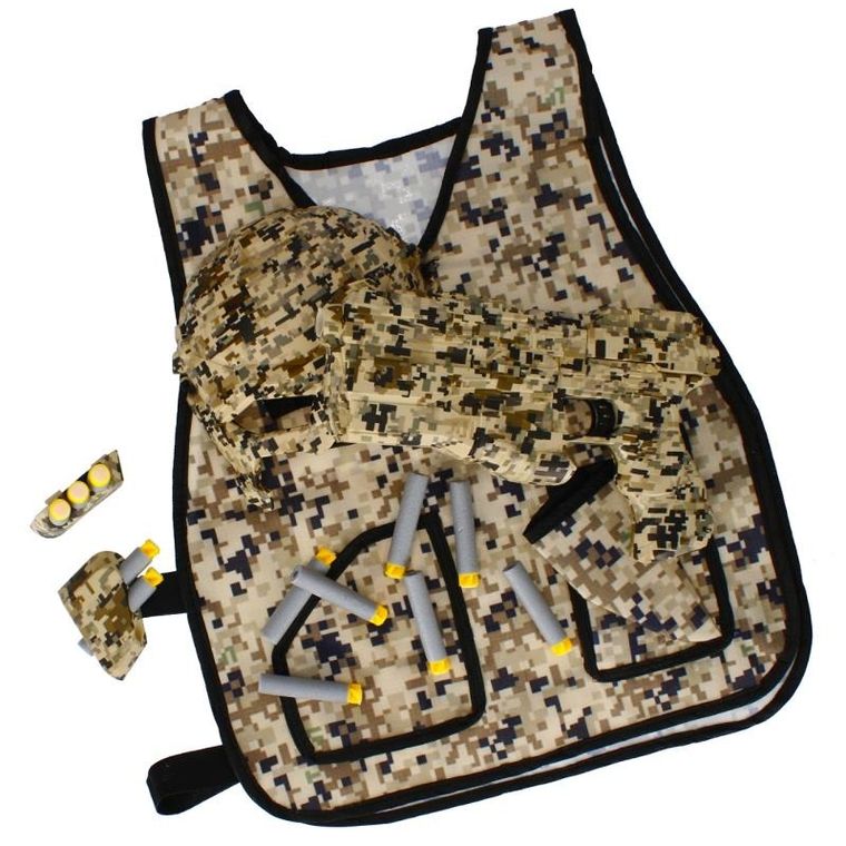 Mega Creative, wyrzutnia, zestaw ze strzałkami, wojsko, zestaw z kaskiem