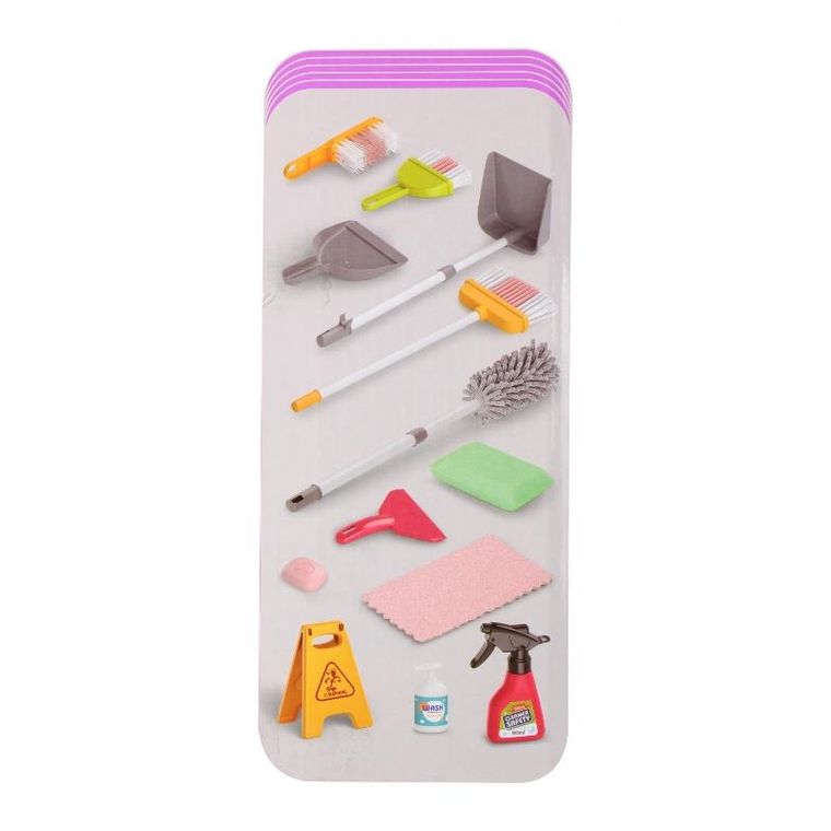 Mega Creative, zestaw do sprzątania wózek