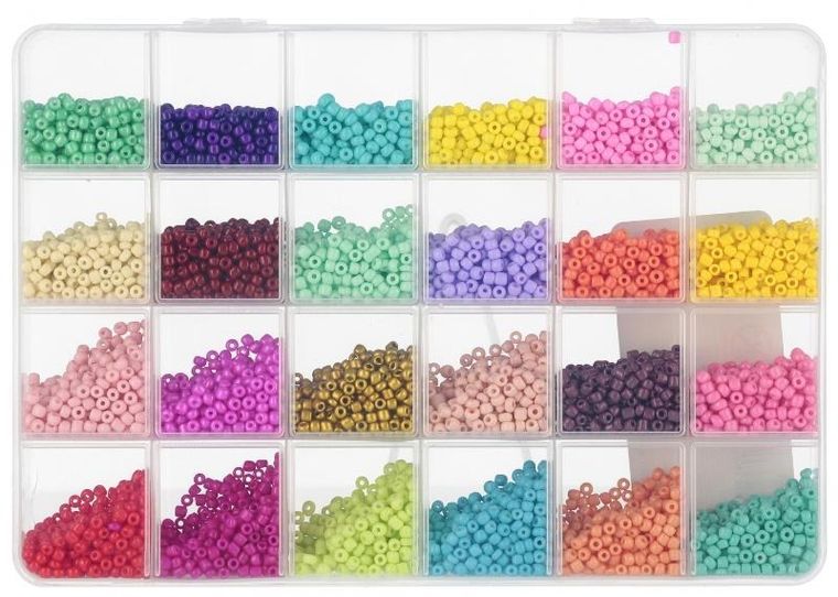 Mega Creative, zestaw koralików do robienia biżuterii