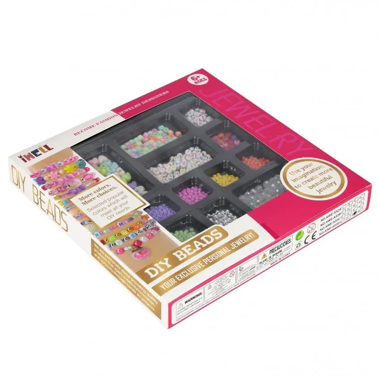 Mega Creative, zestaw koralików do robienia biżuterii