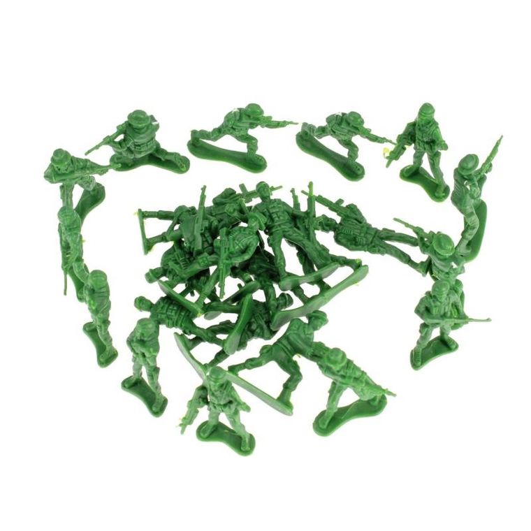 Mega Creative, zestaw wojskowych figurek, 24 szt.