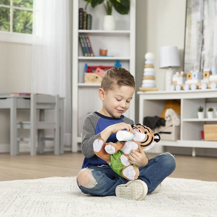 Melissa & Doug, maskotka do karmienia, tygrys