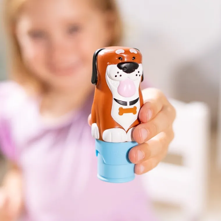 Melissa & Doug, Sticker Wow! stempel z naklejkami, Piesek