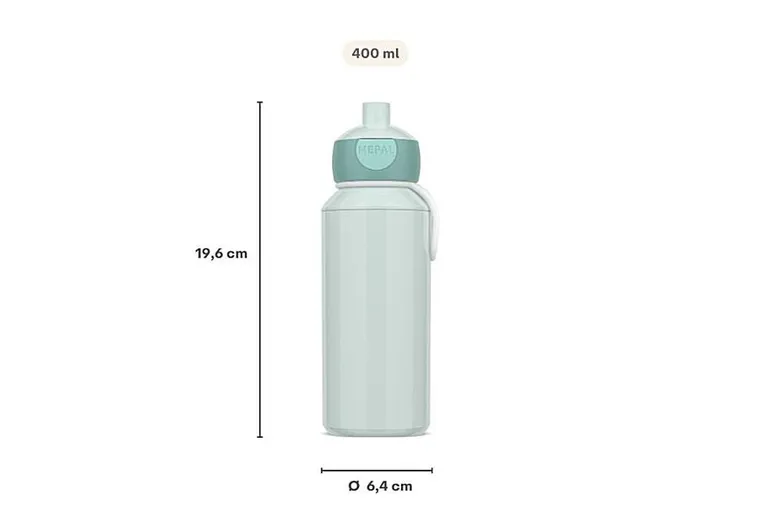 Mepal, Campus, Fairy Garden, butelka dla dzieci pop-up, 400 ml