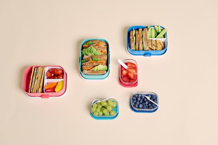 Mepal, Campus, Księżniczki Disneya, lunchbox, bidon i pojemnik na owoce, zestaw