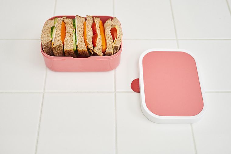 Mepal, Campus, lunchbox, bidon i pojemnik na owoce, zestaw, Cool Mint