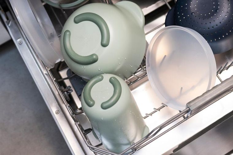 Mepal, Chef It, miska do miksowania z pokrywą, Coral, 1500 ml