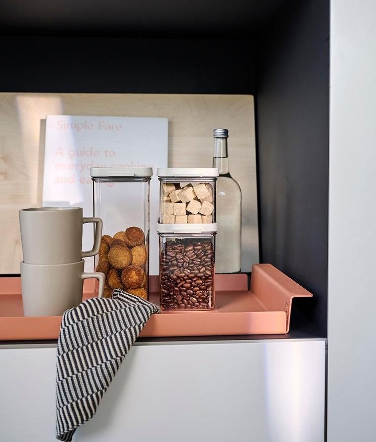 Mepal, Omnia, zestaw 3 pojemników, Nordic Sage