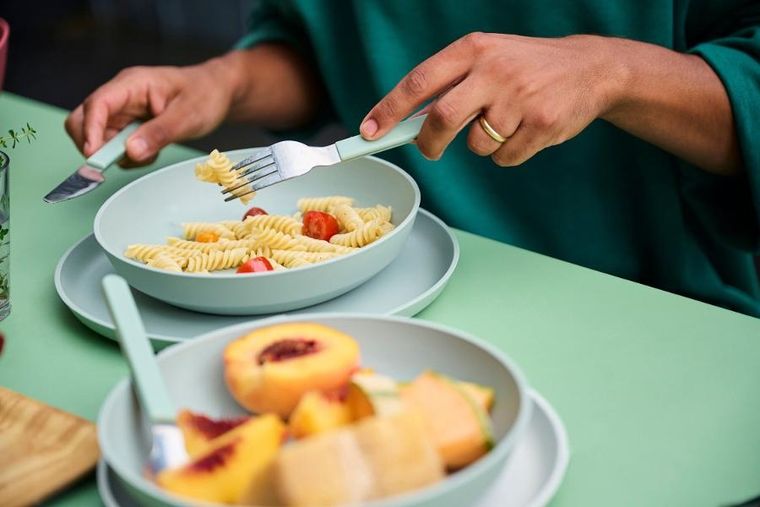 Mepal, Silueta, talerz obiadowy, Nordic White, 260 ml