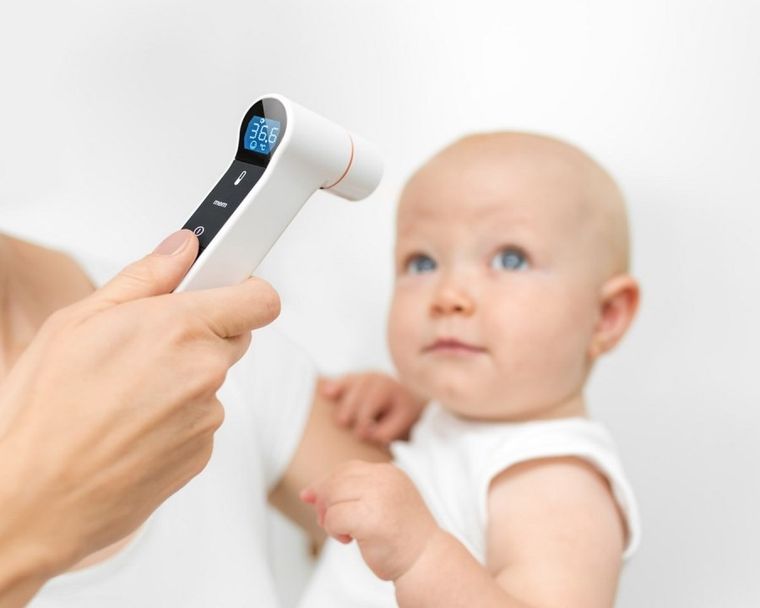 Meriden Medical, termometr bezdotykowy na podczerwień, TM-19