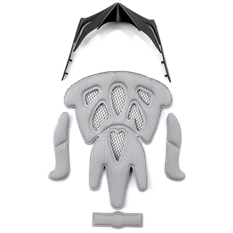 Meteor, Drizzle, MV29, kask rowerowy, rozmiar M, 55-58 cm, biało-szary