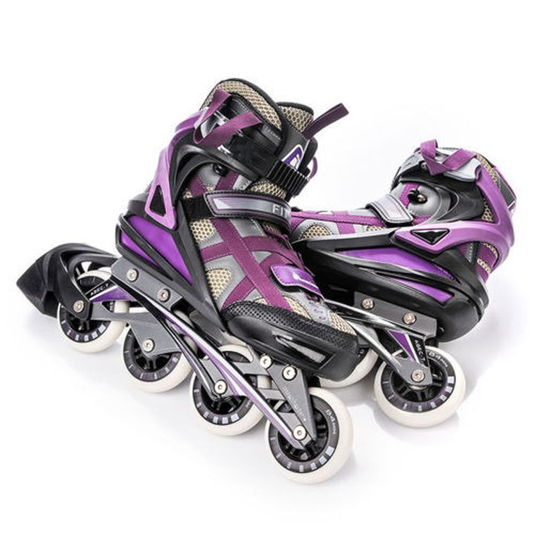 Meteor, Elo, łyżworolki, fioletowe, rozmiar 37