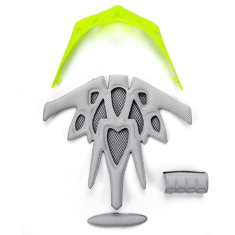 Meteor, Gruver, kask rowerowy, rozmiar M, 55-58 cm, biało-zielony