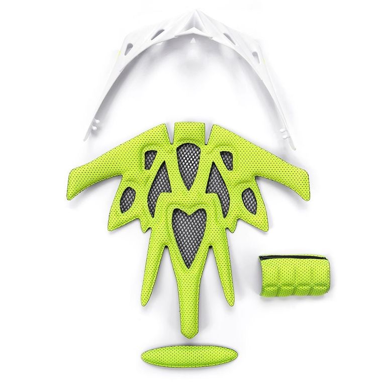 Meteor, Marven, kask rowerowy, rozmiar S, 52-56 cm, biało-zielony