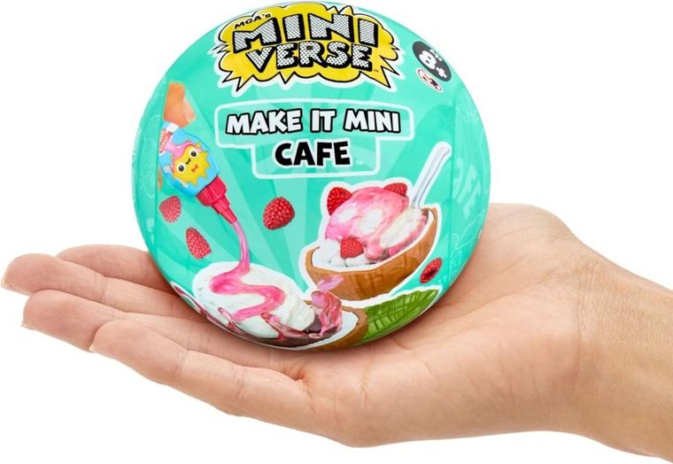 MGA's Miniverse, Make It Mini, Foods: Cafe, kula niespodzianka, mini jedzenie