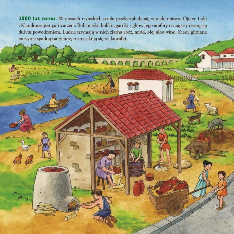 Miasto dawniej i dziś. Mądra mysz