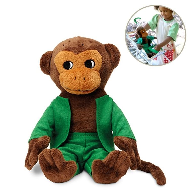 Micki, Pippi Pończoszanka, małpka Pan Nilsson, maskotka, 23 cm