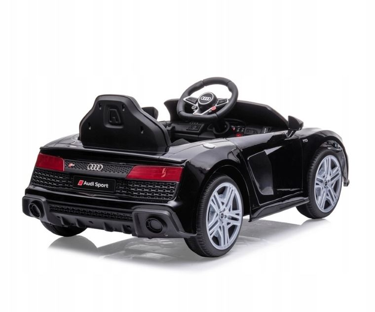 Milly Mally, Audi R8 Spyder, pojazd na akumulator, czarny