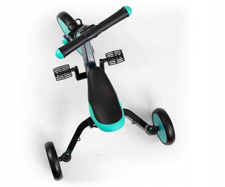 Milly Mally, Optimus Plus, rowerek, 4w1, miętowy