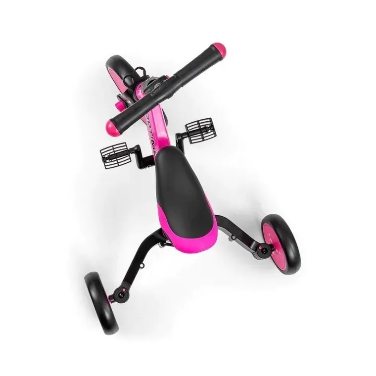 Milly Mally, Optimus Plus, rowerek, 4w1, różowy