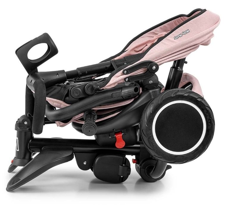 Milly Mally, Stanley Rubber, rowerek trójkołowy, New Pink