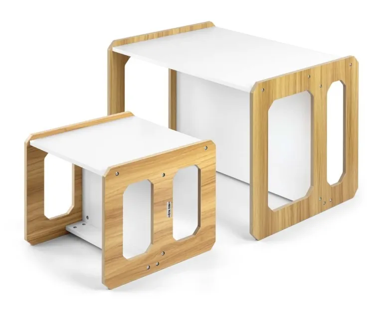 Milly Mally, Stella, zestaw mebli, 3w1, natural