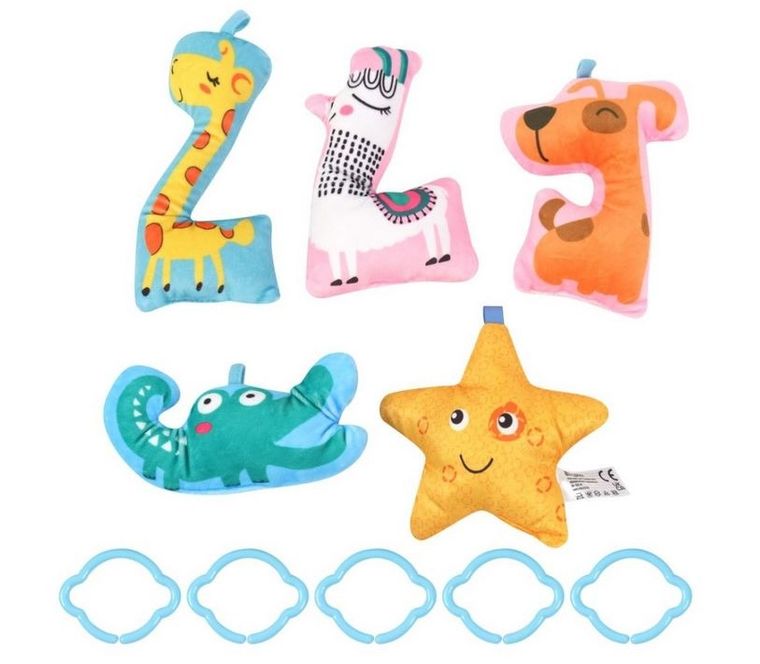 Milly Mally, TinyMini, mata edukacyjna 2w1, kwiat-safari
