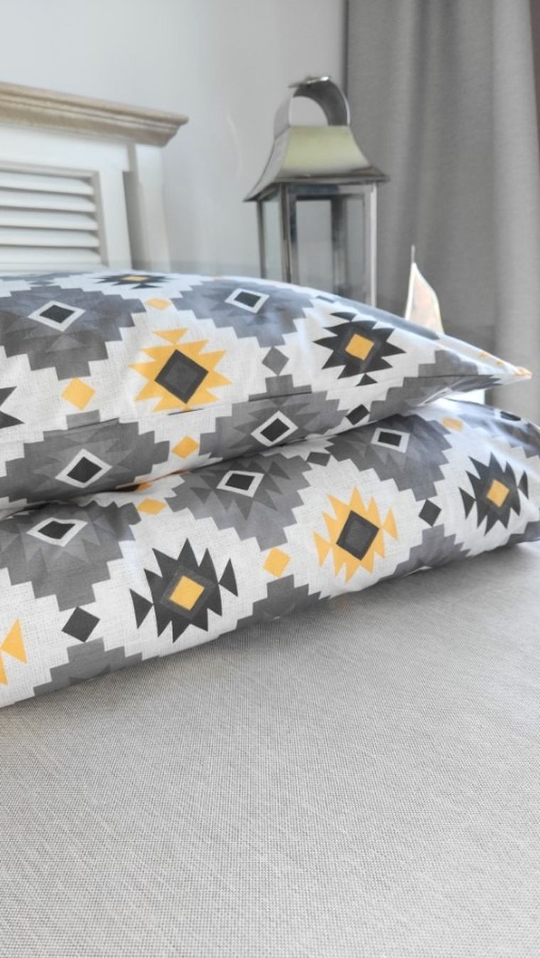 MimiNu, Loft, 2-częściowy komplet pościeli, 160-200 + 70-80 cm