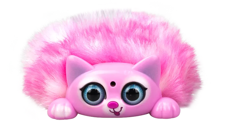 Mini Purrs, puszysty kotek, maskotka interaktywna, 1 szt.